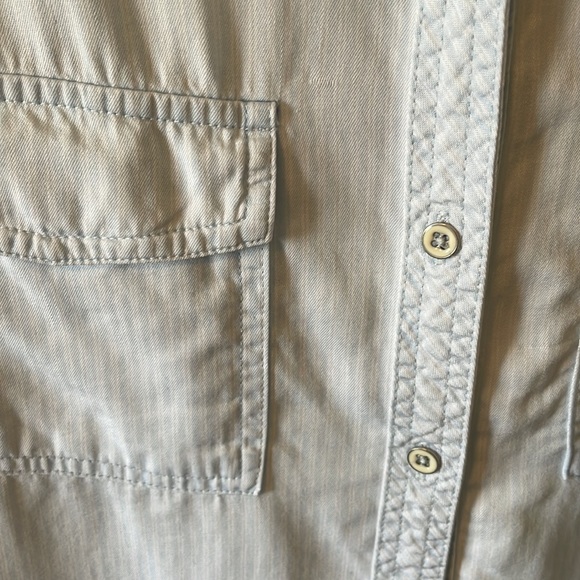 Dex Tencel Button Down Shirt, Size Small - Picture 3 of 5